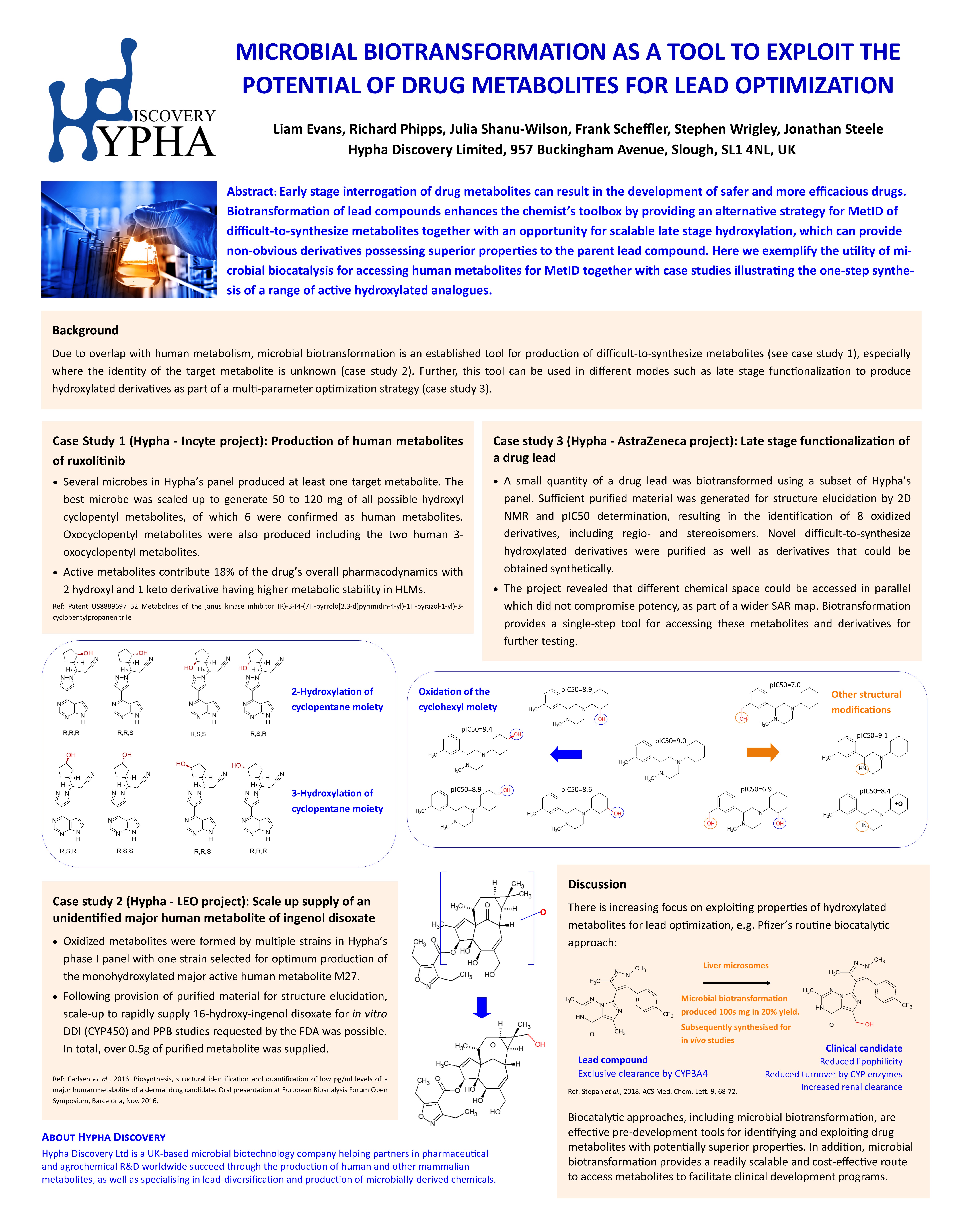scientific poster background